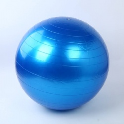 65cm PVC massage yoga ball anti brush for exercise and gym