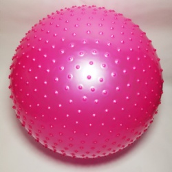 Massage ball 45cm 55cm 65cm 75cm PVC massage yoga ball anti brush for exercise and gym